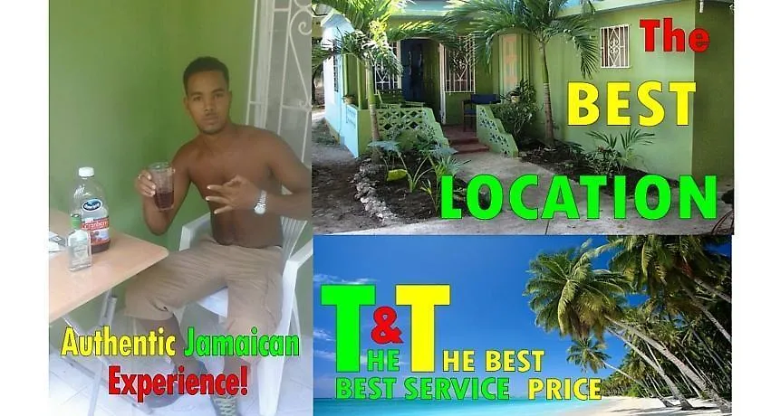 T&T - Tatty And Tony Guesthouse Negril Apartamento